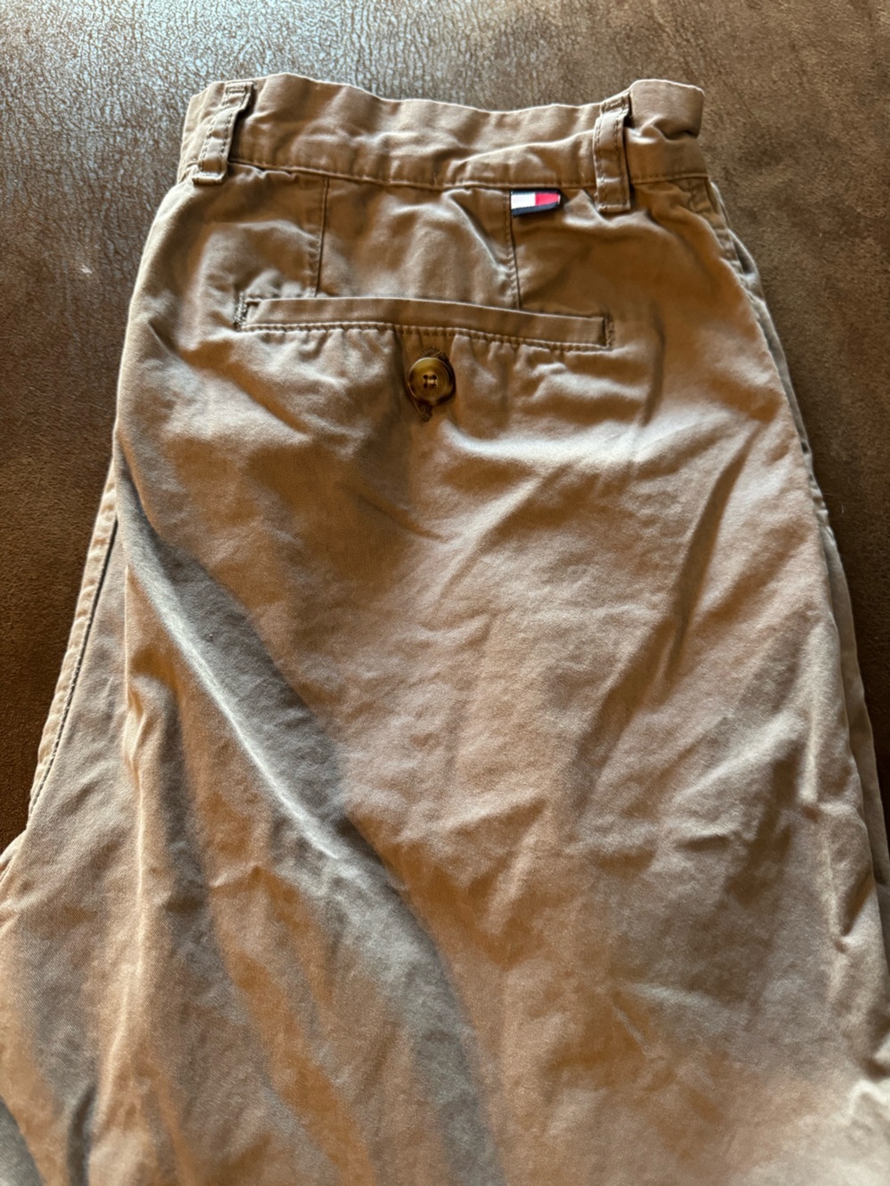 Tommy Hilfiger Men's Khaki Chinos in Light Brown Sz 34-Like New!